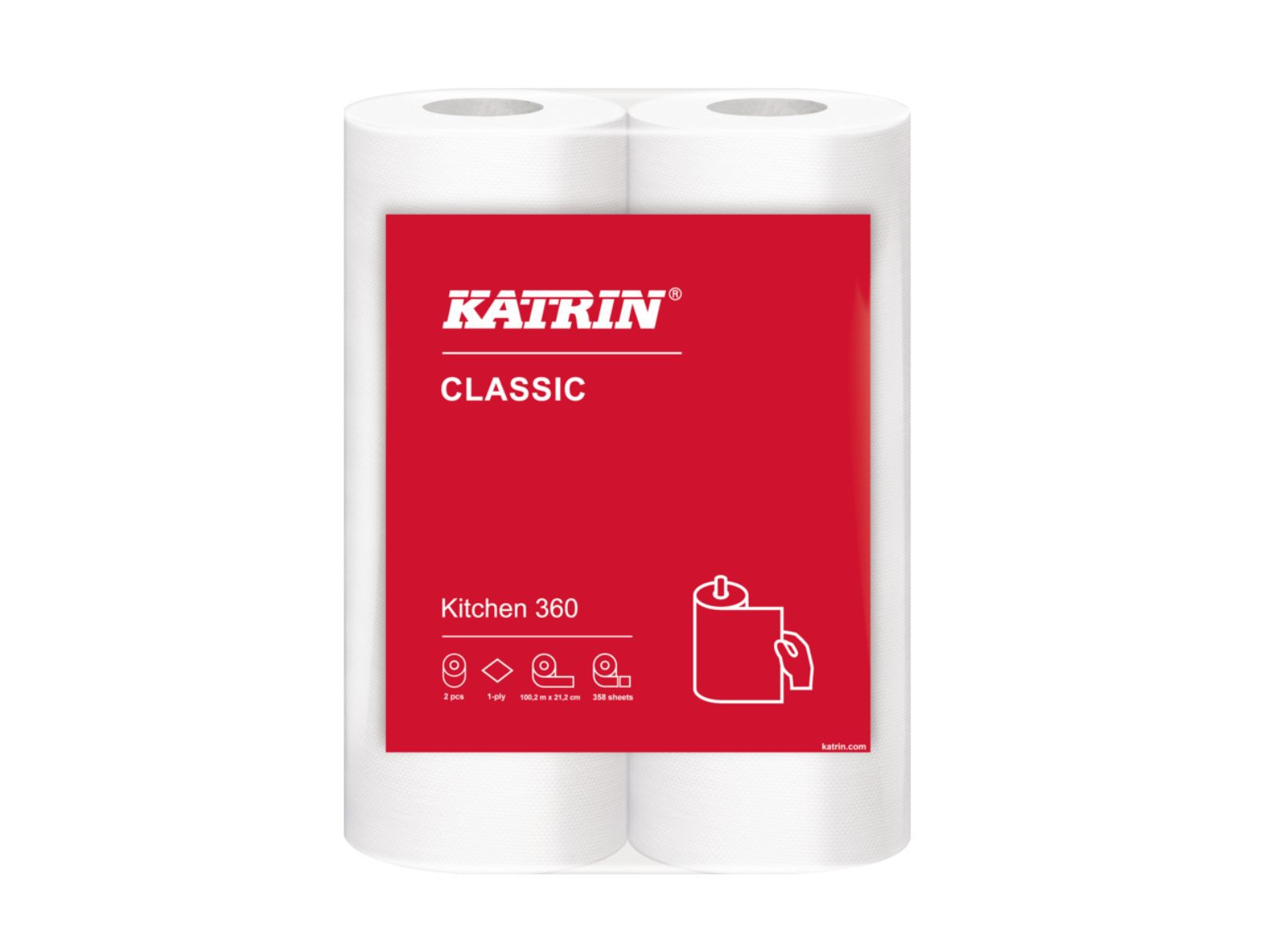 Ręcznik KATRIN MEGA 2467 100 metrów 2 rolki